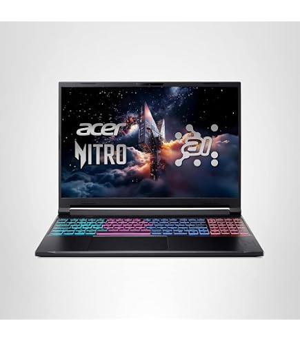 Amazon.com: acer Nitro V 16S 16” WUXGA IPS 180Hz Gaming Laptop